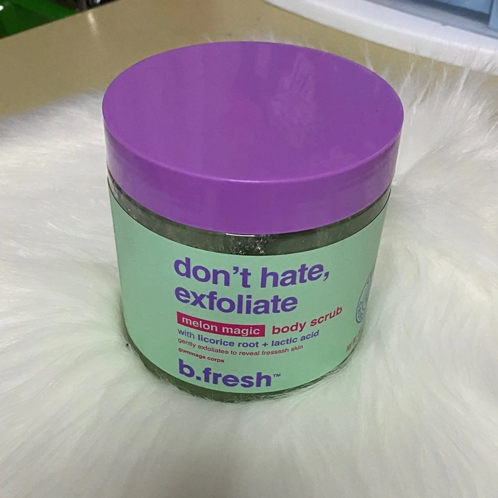 Don’t hate exfoliate Melon Magic body Scrub - new 16 oz